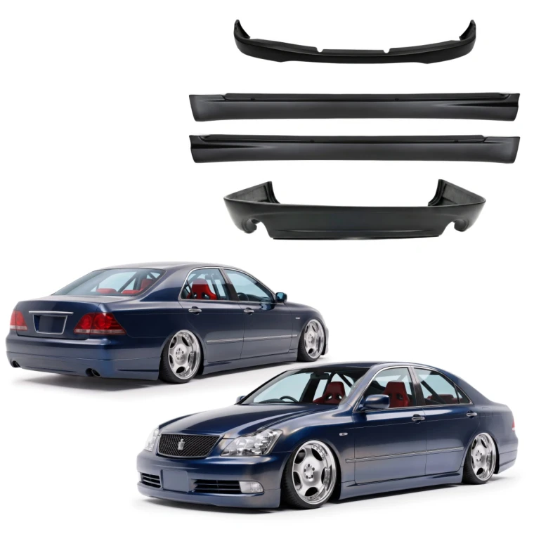 FRP ING Lip Body Kit 4pc > Toyota Crown Athlete (GRS180) 2003-2005 - image 1