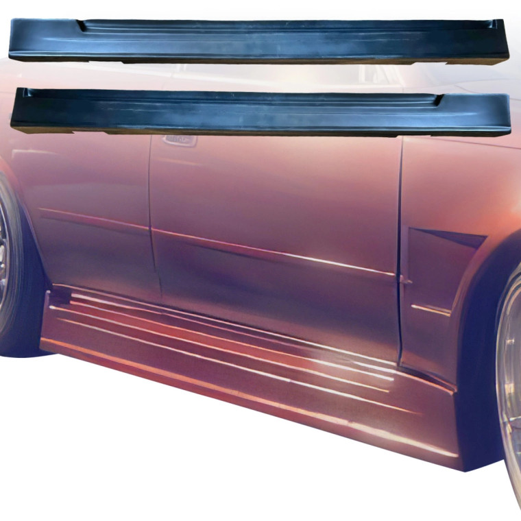 VSaero FRP TRAU Side Skirts > Toyota Mark II (JZX90) 1993-1996 - image 1