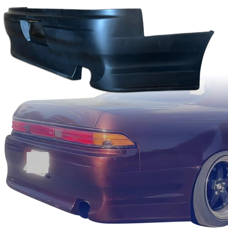 VSaero FRP TRAU Rear Bumper > Toyota Mark II (JZX90) 1993-1996 - image 1
