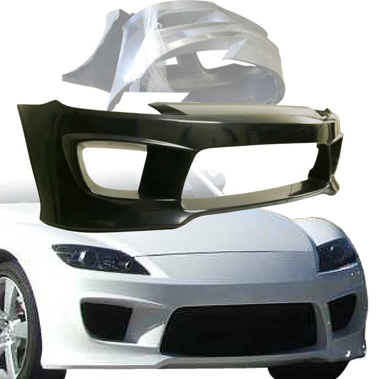 Polyurethane TSUN Front Bumper > Mazda RX-8 (SE3P) 2004-2008 - image 1