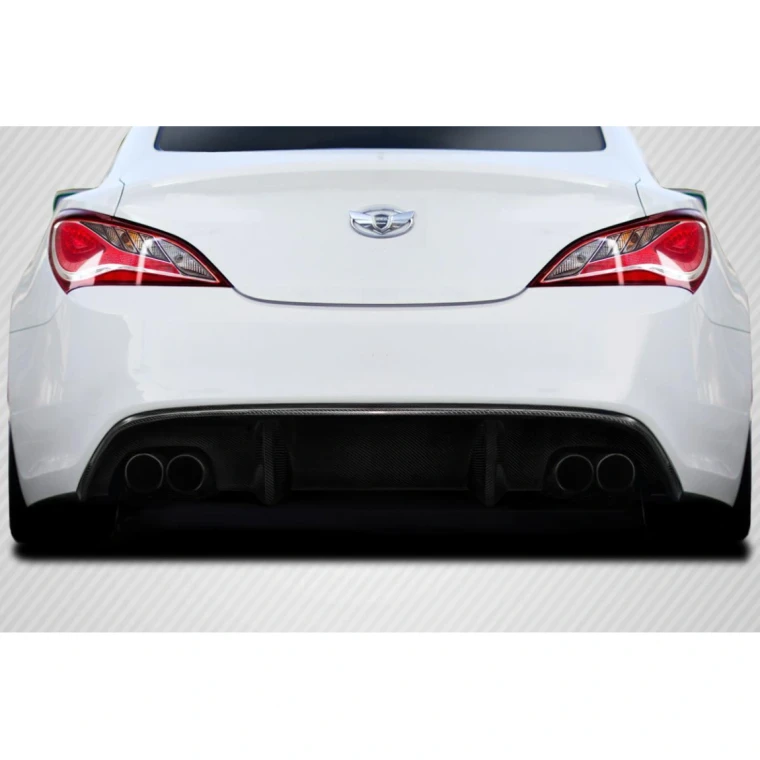 2010-2016 Hyundai Genesis RBS Carbon Fiber Rear Lip - image 1