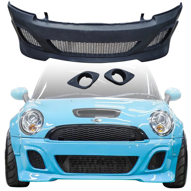 VSaero FRP LBPE Wide Body Front Bumper > Mini Cooper (R56 R57) 2007-2013 > 2dr - image 1