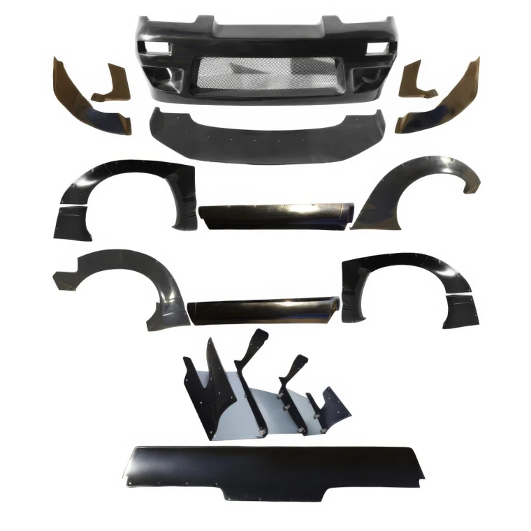 FRP TKYO v2 Wide Body Kit w Wing > Nissan 240SX 1989-1994 > 2dr Coupe - image 1