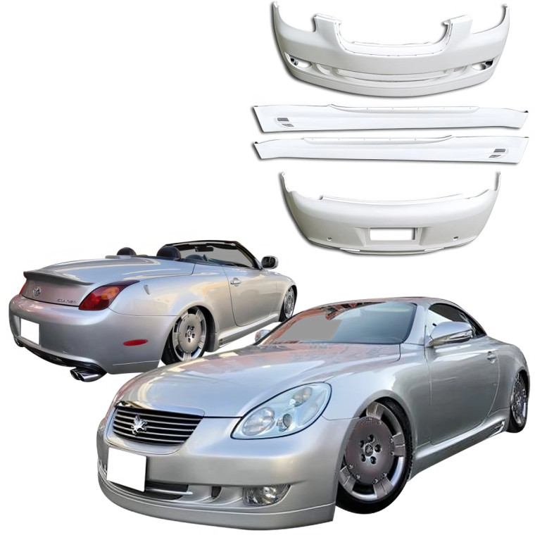 ModeloDrive FRP AIMG Body Kit 4pc > Lexus SC430 2002-2005 - image 1
