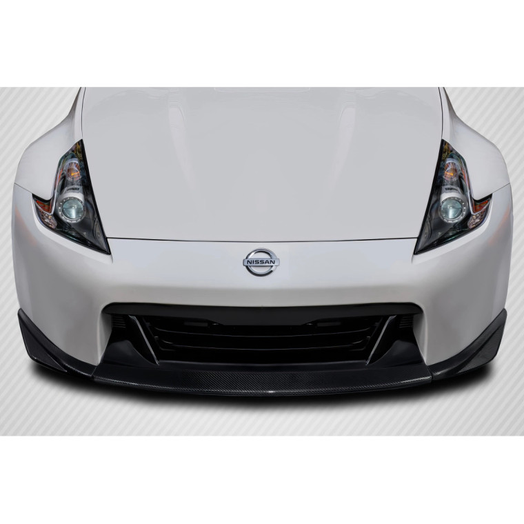 2009-2012 Nissan 370Z Z34 Carbon Creations EVS Front Lip Under Spoiler - 3 Piece - image 1