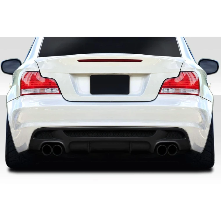 2008-2013 BMW 1 Series E82 E88 M Tech Rear Diffuser - 1 Piece - image 1