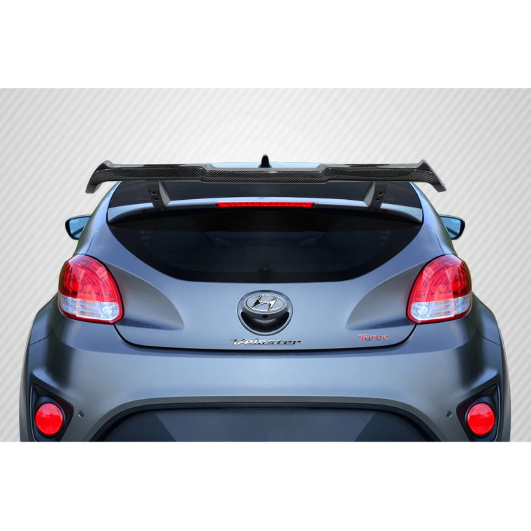 2012-2017 Hyundai Veloster Turbo Carbon Creations MR Wing Spoiler - 3 Piece - image 1