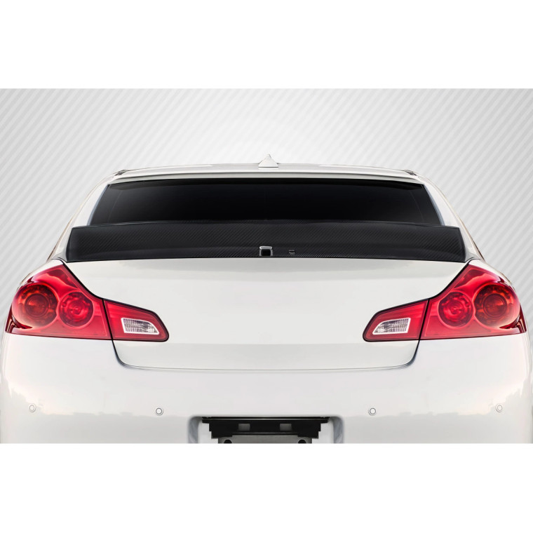 2008-2015 Infiniti G Sedan G37 Q40 Carbon Creations LBW Rear Wing Spoiler - 1 Piece - image 1