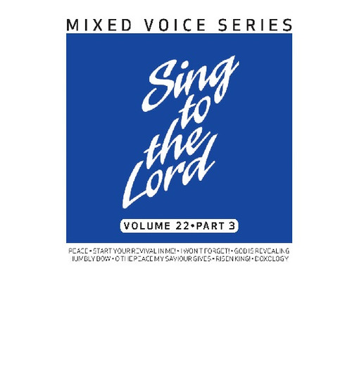 Sing To The Lord Volume 22 Part 3