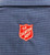 Mens Navy/Blue Shirt Micro Check Long Sleeve