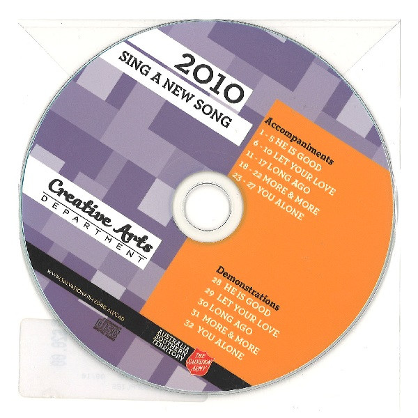 Sing A New Song CD 2010