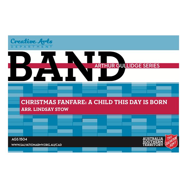 AGS1504 -  A Child This Day Is Born - Christmas Fanfare