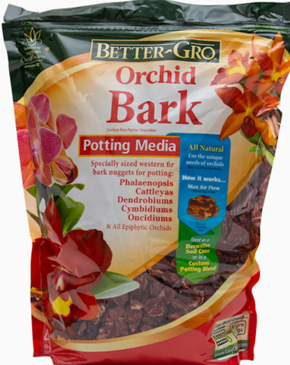 Sun Bulb Better Gro 4-Quart Orchid Bark