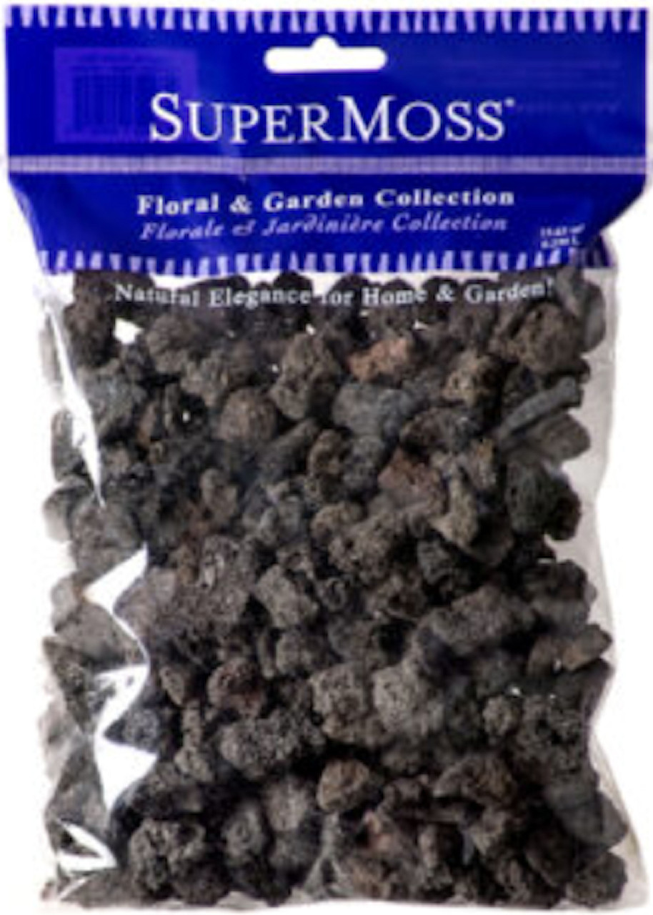 Horticultural Lava Rock Black 3/8