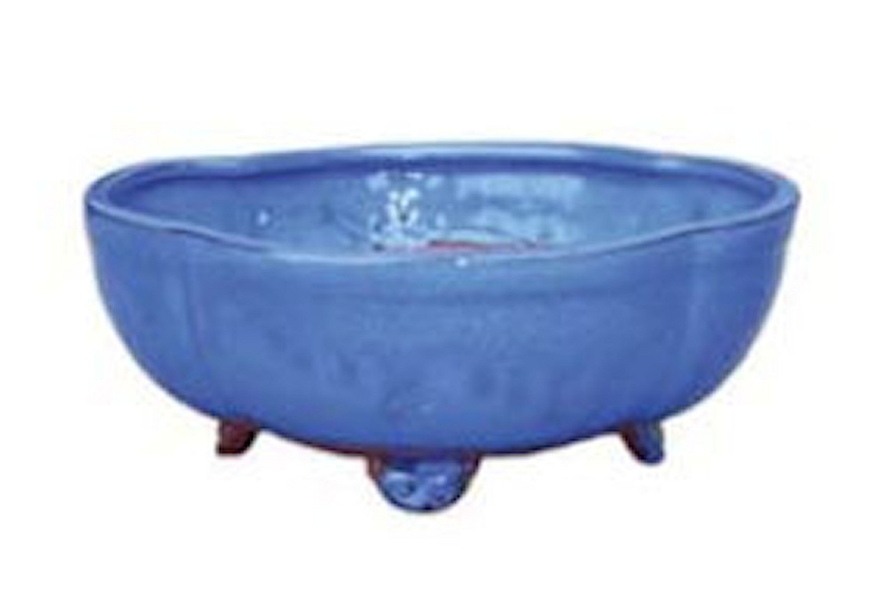 8" Ceramic Professional Bonsai Pot Assorted Colors