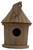 Wooden Birdhouse Feeder for Hanging Outside, Garden or Patio, Natural Finish #20