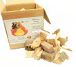 Miniature Fire Wood Chunks 7 Lbs Avg Aged 2" Chunks Compatible w Solo Mesa