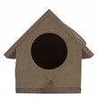 Wooden Birdhouse Feeder for Hanging Outside, Garden or Patio, Natural Finish #17