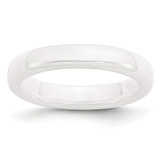 4mm - Women's Ceramic Wedding Bands. White Wedding Ring. Polished Domed Top ✦ View All Store Items Seller Savings Direct