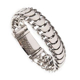 9" Inch Length - Titanium Bracelet Mens - Titanium steel / Biker Silver Punk Scorpion Anchor link bracelet. ✦ View All Store Items Seller Savings Direct
