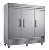 Quantum 3 door refrigerator (front/side)