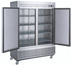 VORTEX SIGNATURE 2 DOOR REACH-IN FREEZER (doors open)