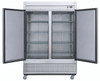 VORTEX SIGNATURE 2 DOOR REACH-IN FREEZER (doors open)