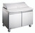 VORTEX COMMERCIAL 48" 2 DOOR 12 PAN SALAD/SANDWICH PREP TABLE