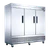 D83F 3-Door Commercial Freezer in Stainless Steel