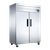 Dukers D55AR Commercial 2-Door Top Mount Refrigerator in Stainless Steel