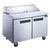 Dukers DSP48-12-S2 2-Door Commercial Food Prep Table Refrigerator