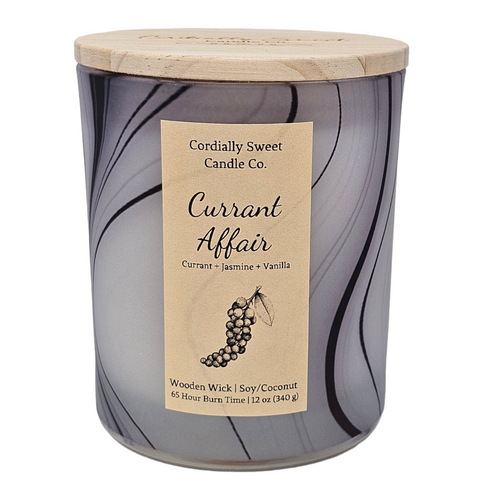 Currant Affair Wooden Wick Soy/Coconut Candle (Two Wick)