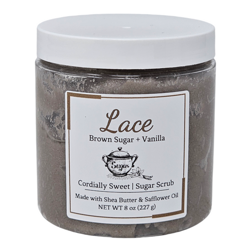 Lace (Brown Sugar & Vanilla) Sugar Scrub