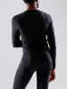 Craft - Core Wool Merino Short Sleeve Tee - Women's - Black Melange - 2024