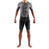 Skins - TRI Elite Short Sleeve Tri Suit - Men's - Charcoal/Carbon - 2024