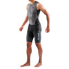 Skins - TRI Elite Sleeveless Tri Suit - Men's - Charcoal/Carbon - 2024