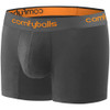 Comfyballs - Cotton Long Boxer - Men's - Charcoal Flame Orange