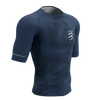 Compressport - Triathlon Postural Aero Short Sleeve Top - Men's - Indigo Print - 2025