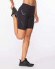 2XU - Core Girls Compression Shorts - Youth - Black/Nero - 2025
