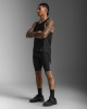 2XU - Light Speed React Singlet - Men's - Black/Black Reflective - 2025