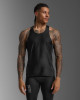2XU - Light Speed React Singlet - Men's - Black/Black Reflective - 2025