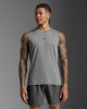 2XU - Motion Soft Jersey Tank - Men's - Harbor Mist/Black - 2025