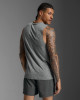 2XU - Motion Soft Jersey Tank - Men's - Harbor Mist/Black - 2025