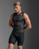 2XU - Core Triathlon Tank - Men's - Black/White - 2025