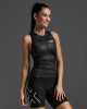 2XU - Core Triathlon Tank - Women's - Black/White - 2026