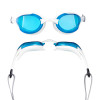 Blueseventy - Contour Goggles - Frame White-Black/Blue Lens