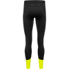 Gorewear - CONCURVE Thermo Tights - Men's - Black / Neon Yellow - 2025