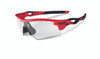 Oakley Sports Performance Sunglasses - Radarlock Path - Infrared Frame - Clear Black Iridium Photocromic Vented Lens - OO9181-09