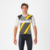 Castelli - Heritage Jersey - Men's - Black/White/Yellow - 2025