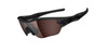 Oakley Sports Performance Sunglasses - Radar Edge with a Polished Black Frame and OO Grey Polarized Lens - OO9184-04